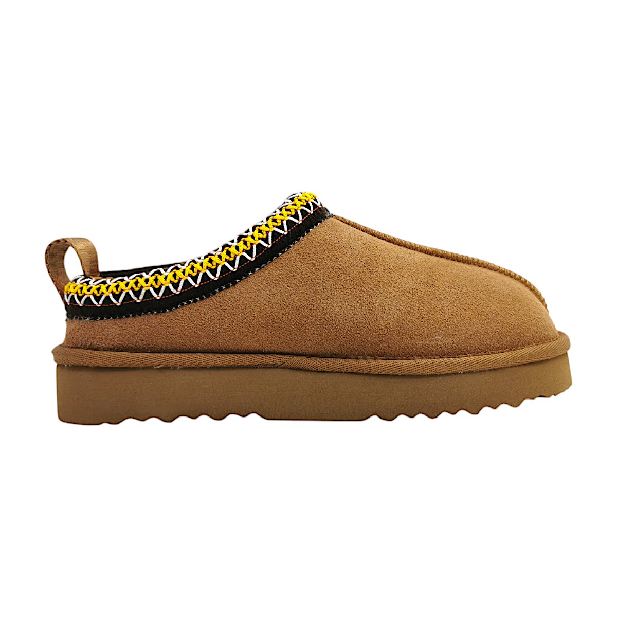 OOG Damenschuhe Hausschuhe Braun Freizeit (camel, Gr. 1:39)