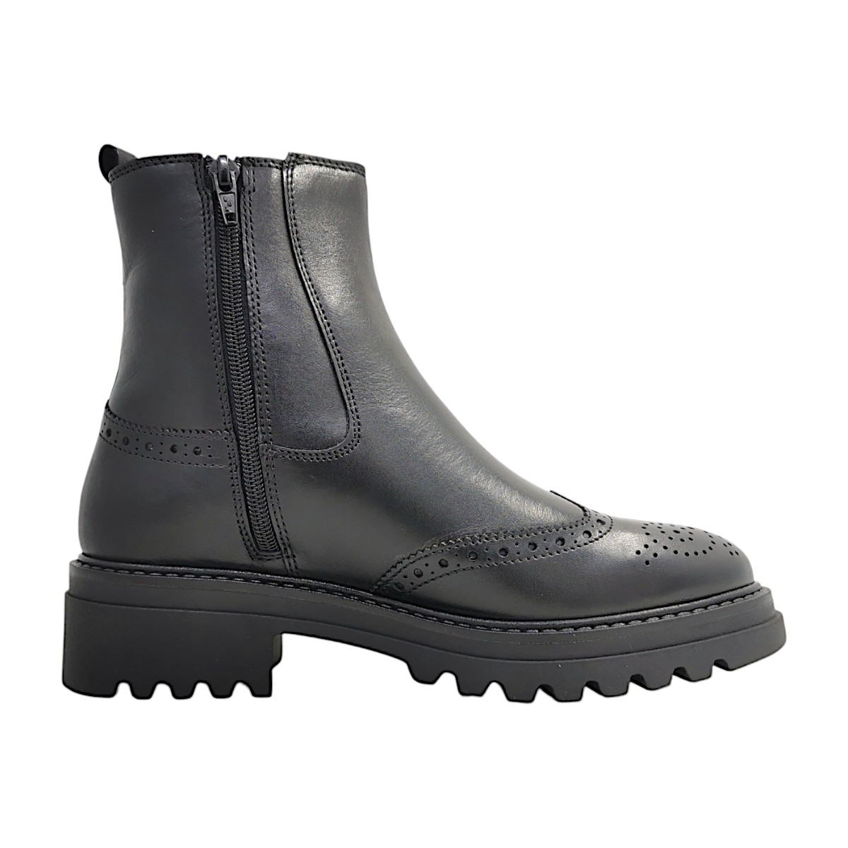 Ellen Blake Mosca Damenschuhe Stiefel Schwarz Freizeit (Nero, Größe 37 EU)