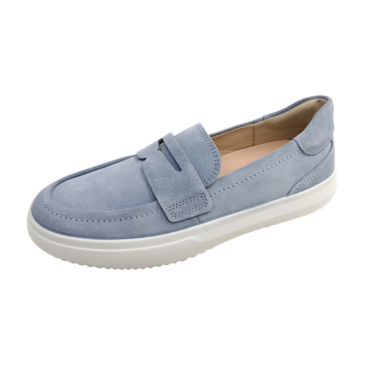 Gabor Damenschuhe Halbschuhe Slipper Blau Freizeit (Sky, Gr. 2:3.5)