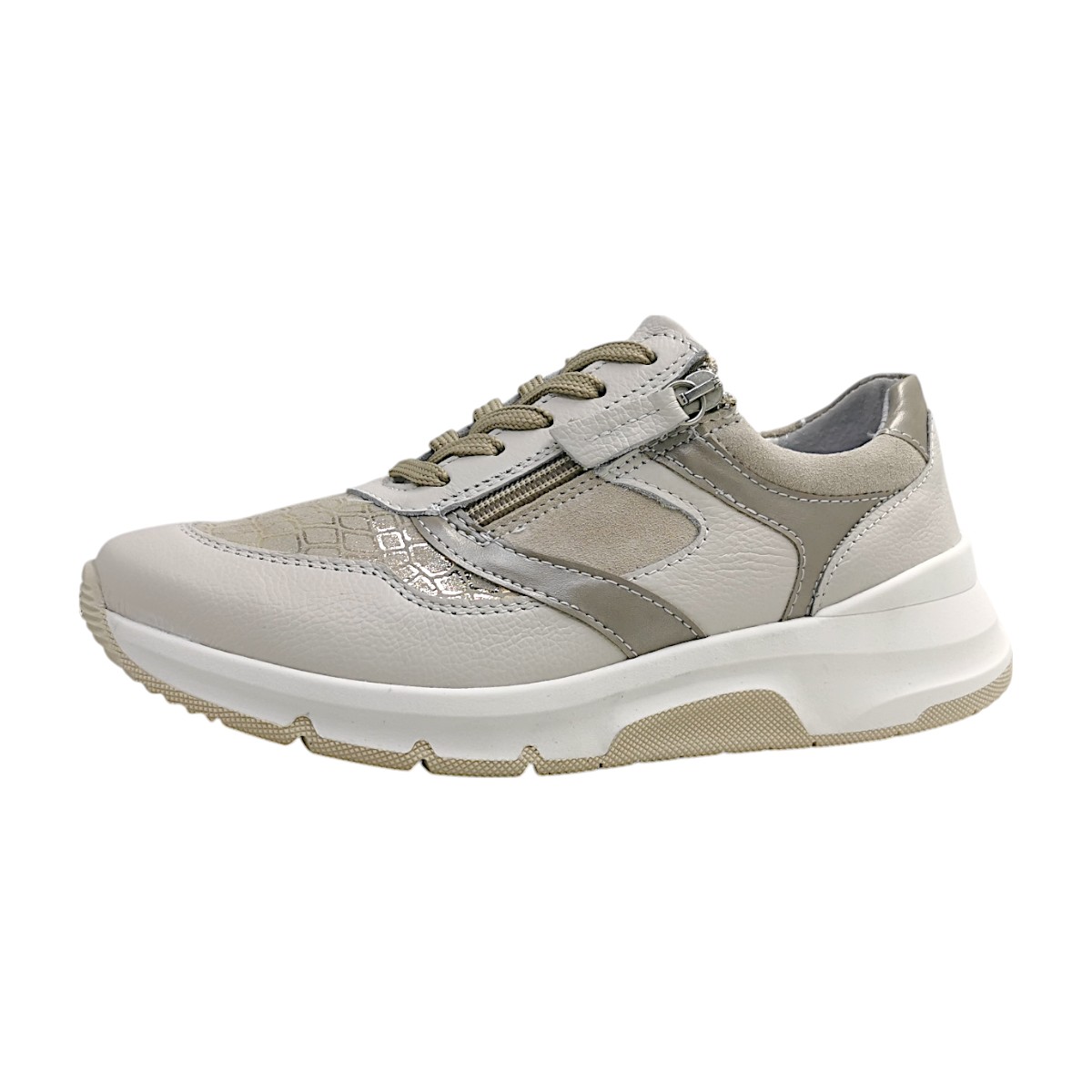 Aco Jasmino 05 Damenschuhe Schnürschuhe Weiß Freizeit