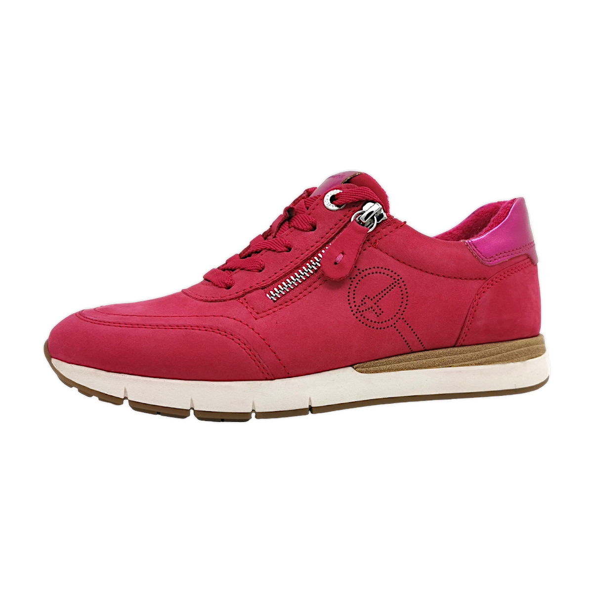 Tamaris Comfort Damenschuhe Für lose Einlagen Schnürer Rosa Freizeit