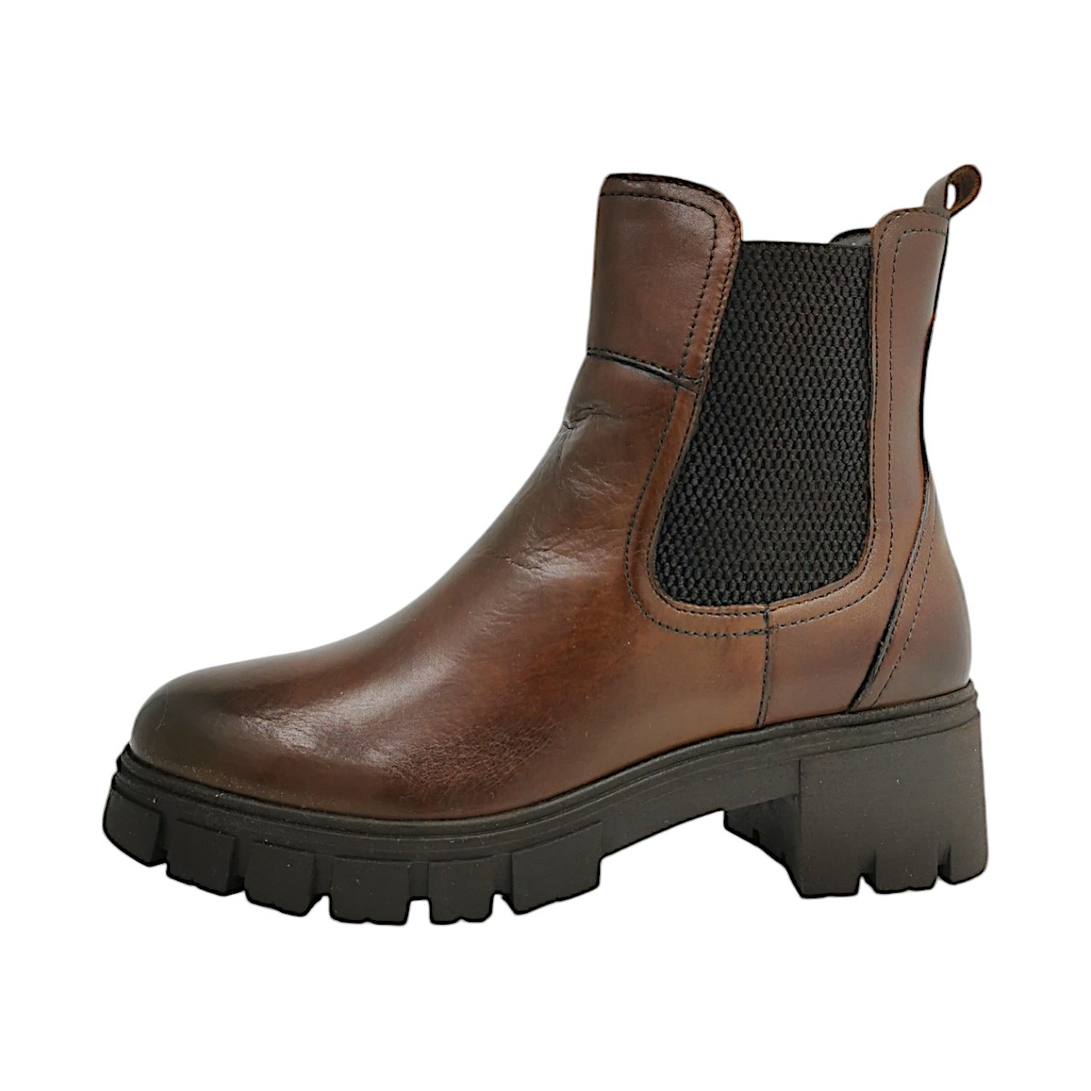 Ellen Blake Imperia Damenschuhe Schaftstiefel Braun Freizeit