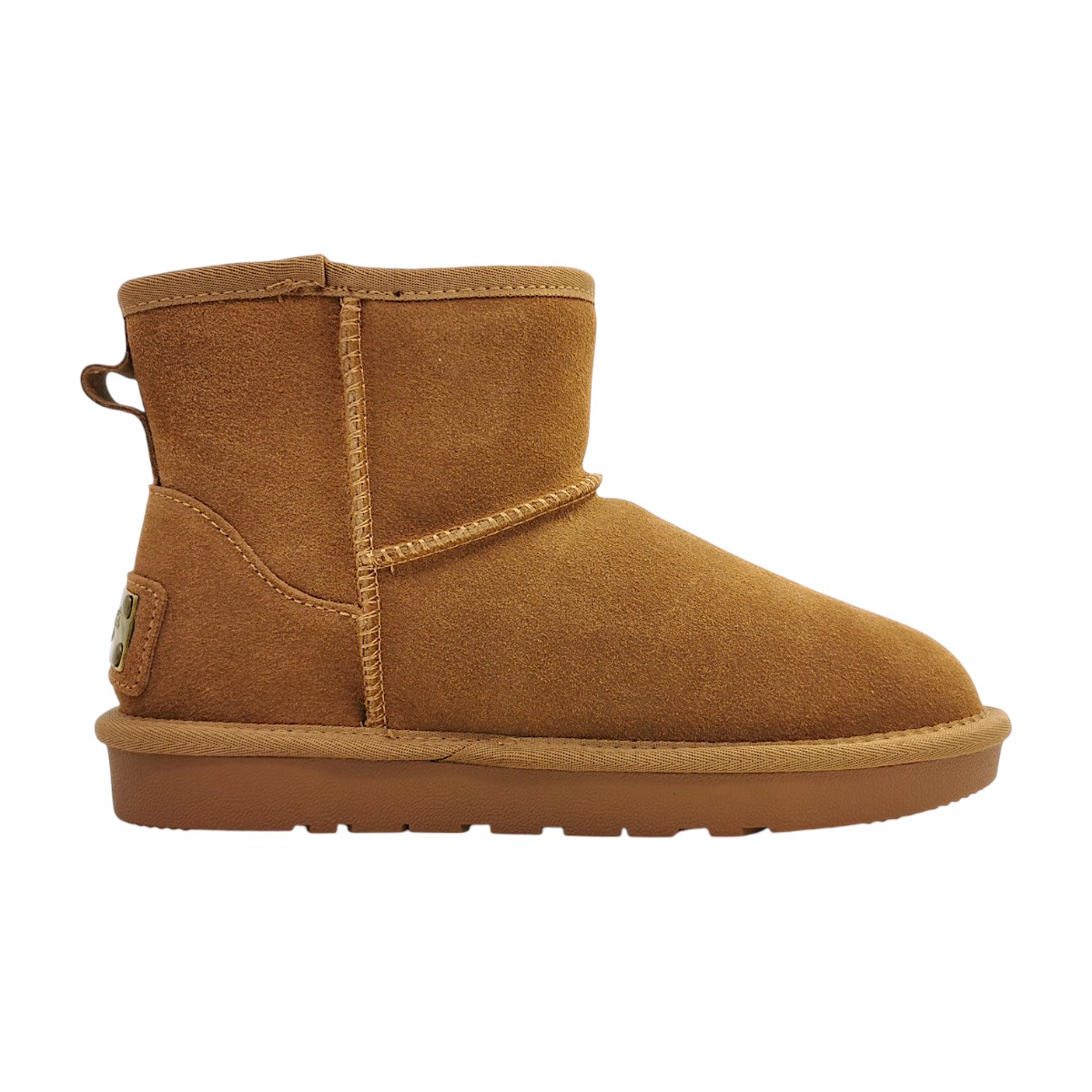 Queens Damenschuhe Stiefel Gefüttert Braun Freizeit (cognac 307, Größe 36 EU)