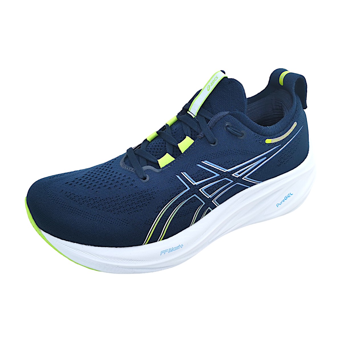 Asics Gel-Nimbus 26 1011B794 Blau 400 french blue/lime