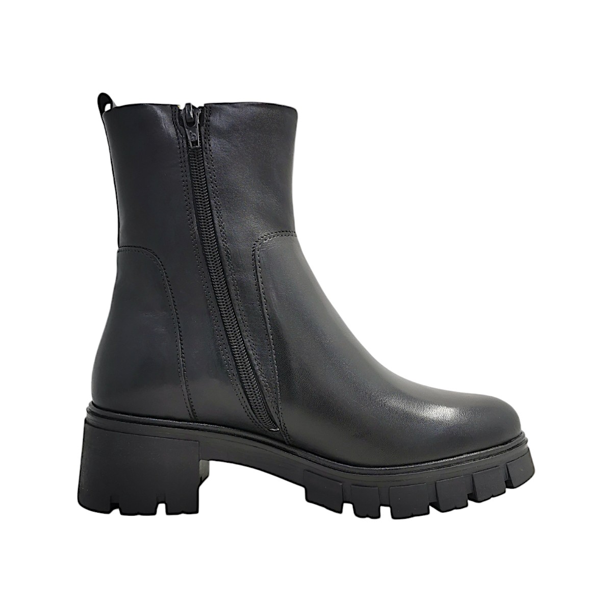 Ellen Blake Irene Damenschuhe Stiefel Schwarz Freizeit (Nero, Größe 36 EU)