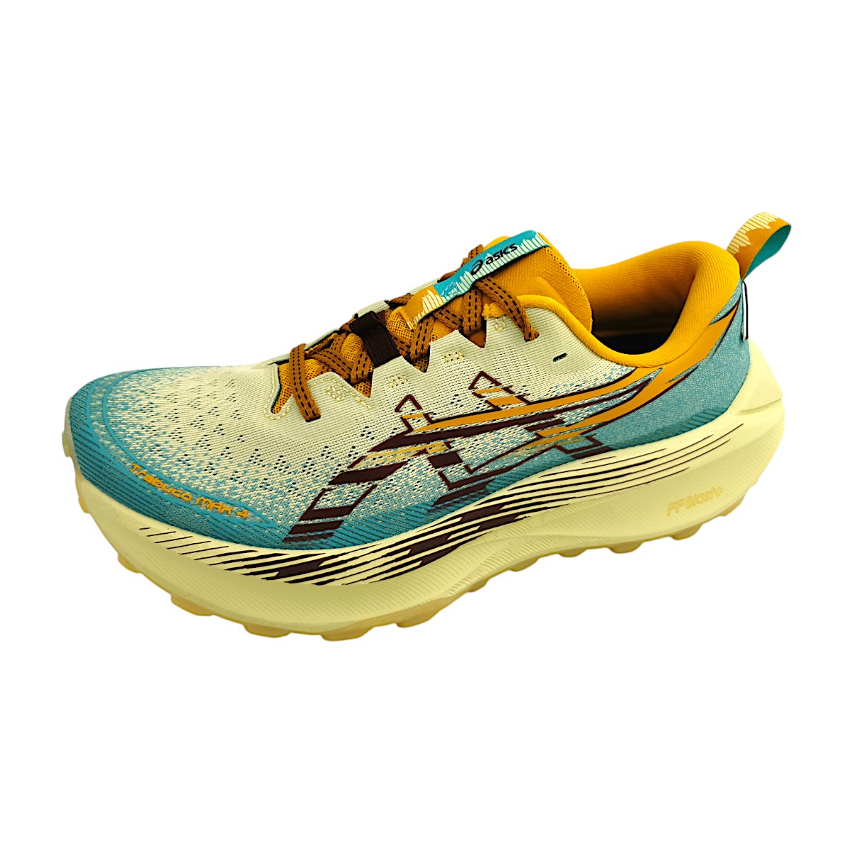 Asics Trabuco Max 4 1011B976 Mehrfarbig wheat yellow/dark red 750