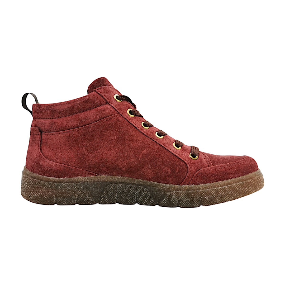 Ara ROM-SPORT Damenschuhe Stiefel Schnürer Rot Freizeit (87 burgundy, Größe 37.5 EU)