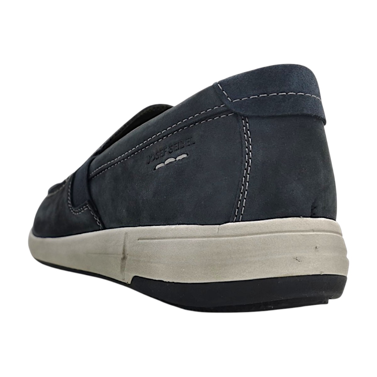 Josef Seibel Enrico 31 Herrenschuhe Slipper Blau Freizeit (indigo 525, Gr. 1:43)