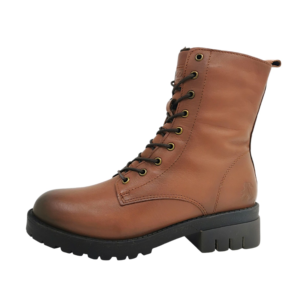 2 Go Fashion Damenschuhe Stiefeletten Braun Freizeit