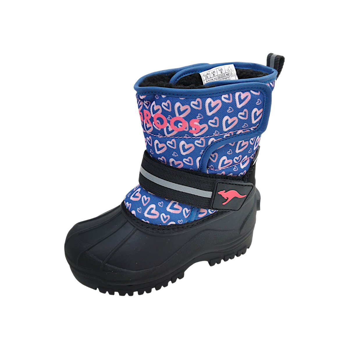KangaRoos K-Shell II 02223/4819 Schwarz midnight/rose heart 4819