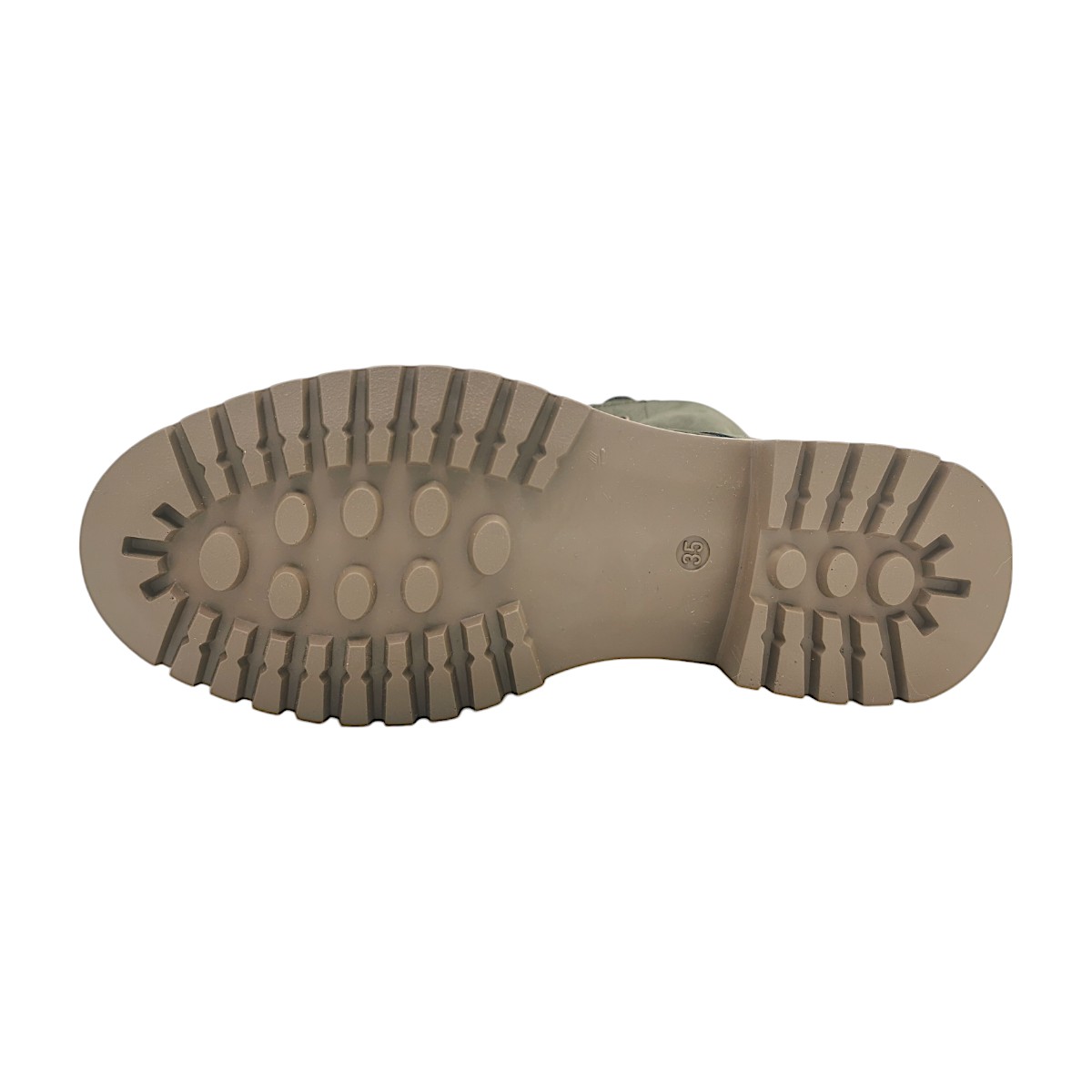 Micio Var 4 Kinderschuhe Mädchen Stiefel Grün Freizeit (army, Größe 35 EU)