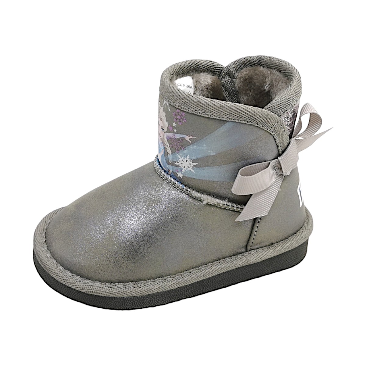 Frozen Kinderschuhe Mädchen Winterstiefel Silber Freizeit (0050 silver, Gr. 1:25)