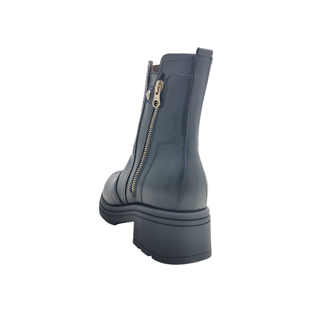 Nero Giardini Damenschuhe Stiefel Reißverschluss Schwarz Freizeit (Nero 100, Größe 39 EU)
