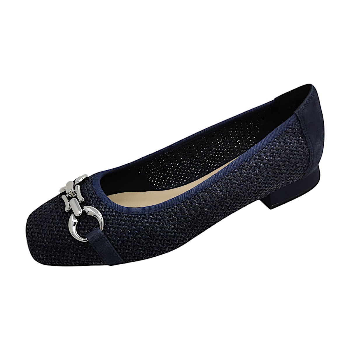 Caprice Damenschuhe Ballerinas Blau Freizeit (ocean comb 880, Größe 41 EU)
