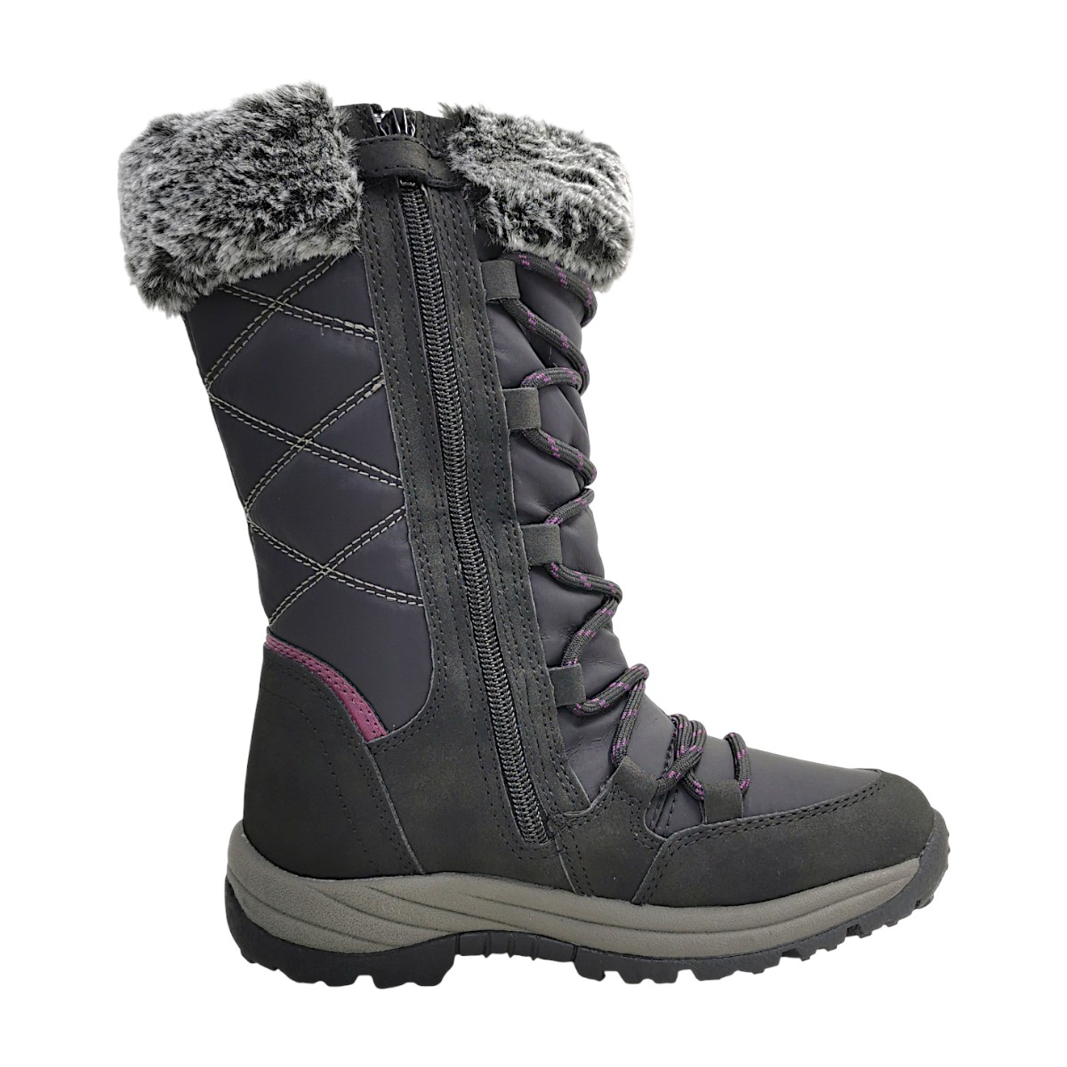 S.Cool Kinderschuhe Mädchen Winterstiefel Schwarz Freizeit (Black 009, Größe 34 EU)