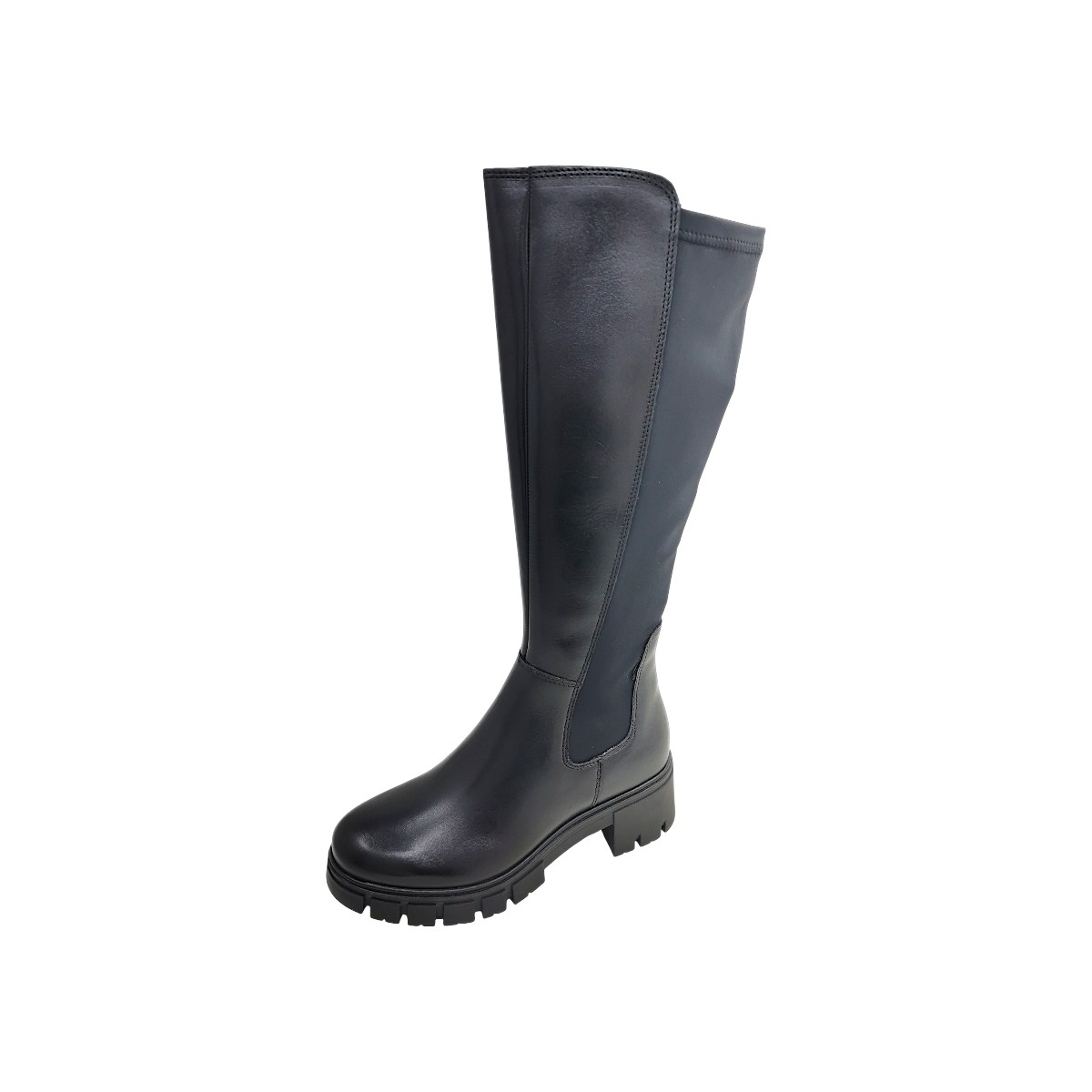 Ellen Blake Ivana Damenschuhe Stiefel Reißverschluss Stiefel Schwarz Freizeit (Nero, Größe 37 EU)