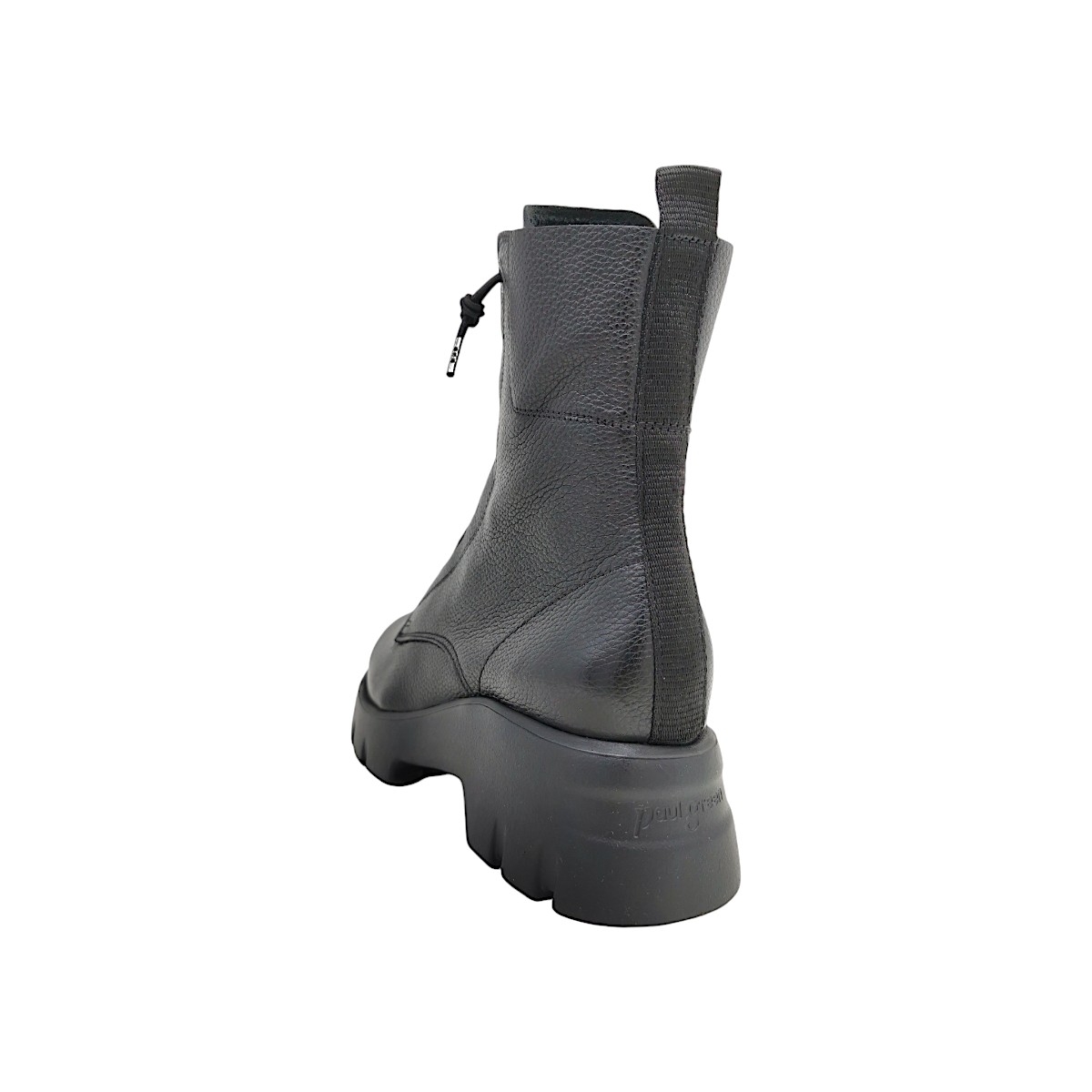Paul Green Damenschuhe Stiefeletten Schnürer Stiefel Schwarz Freizeit (Black 048, Größe 38.5 EU)