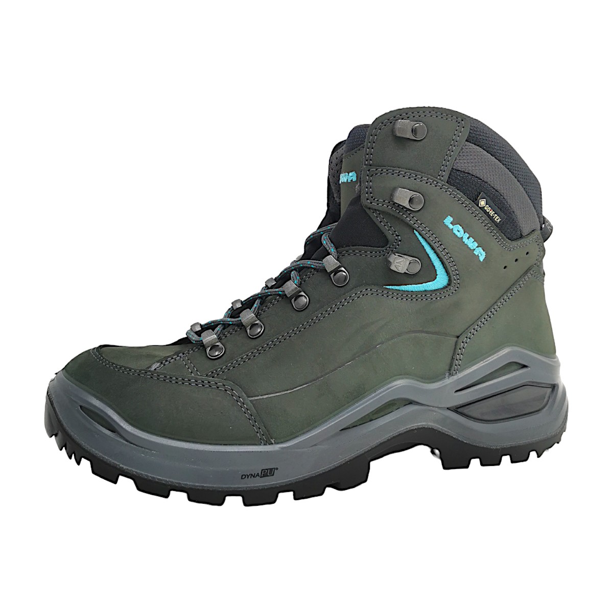 Lowa RENEGADE EVO GTX MID Ws 321916/9368 Grau asphalt/türkis 9368