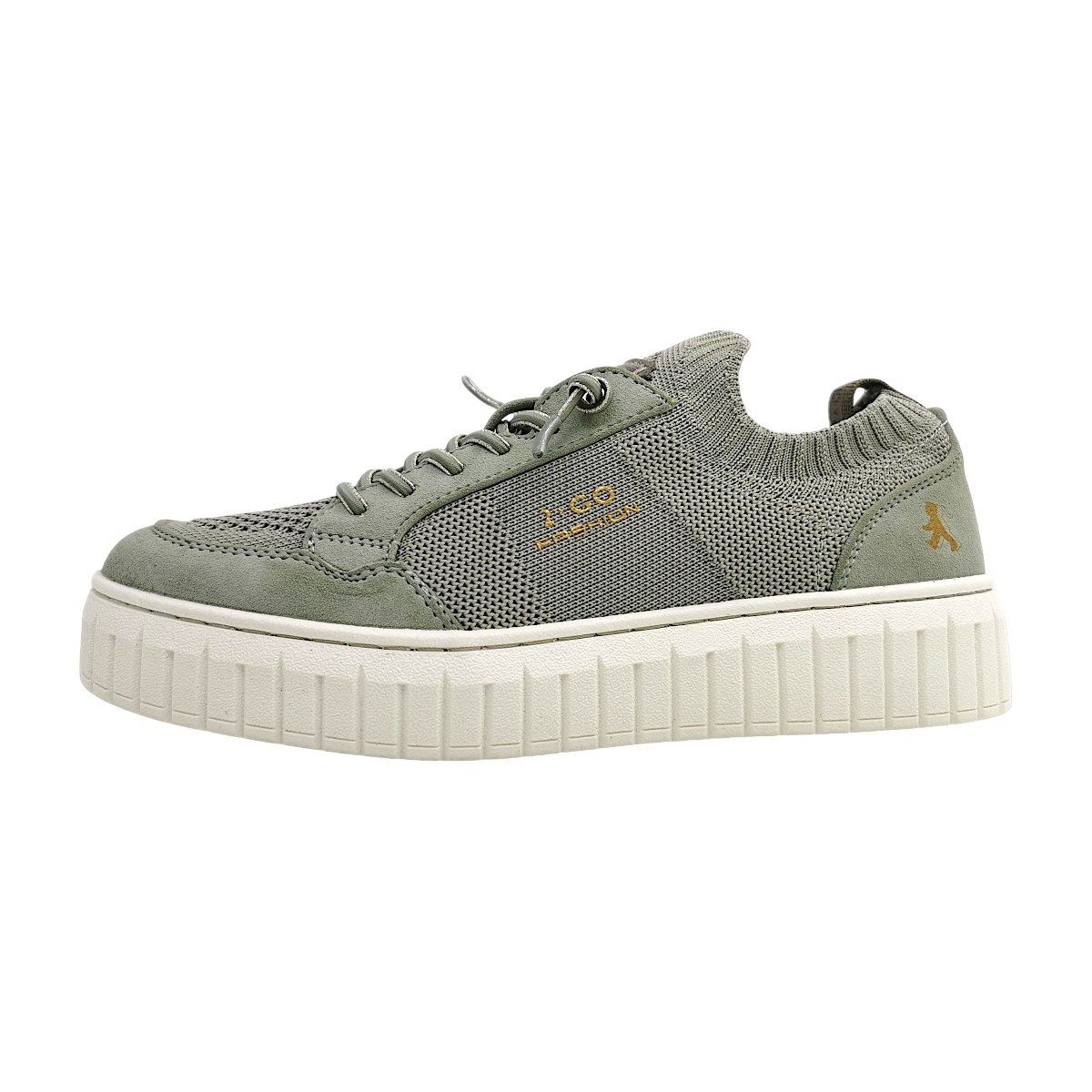 2 Go Fashion Damenschuhe Halbschuhe Slipper Slipper Grün Freizeit