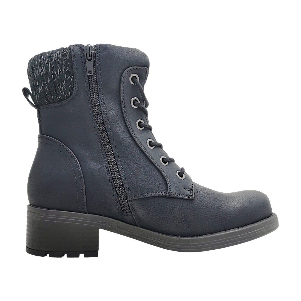 Taxi Damenschuhe Schnürstiefel Schwarz Freizeit (Black, Größe 37 EU)