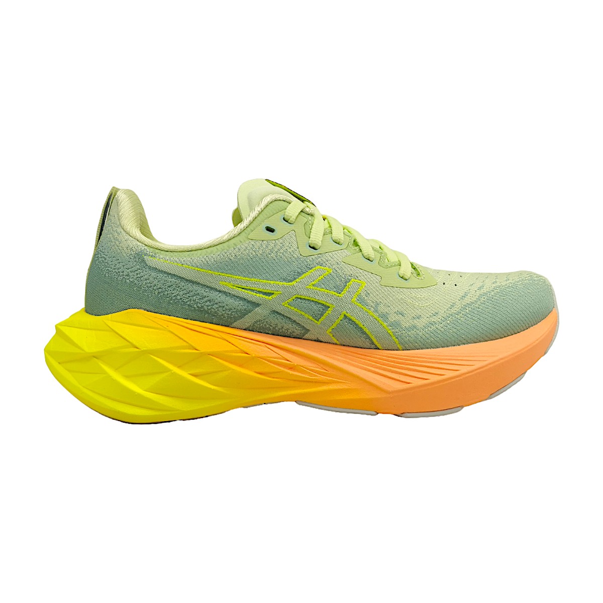 Asics Novablast 4 Paris 1012B751 Grün 750 cool matcha/Yellow