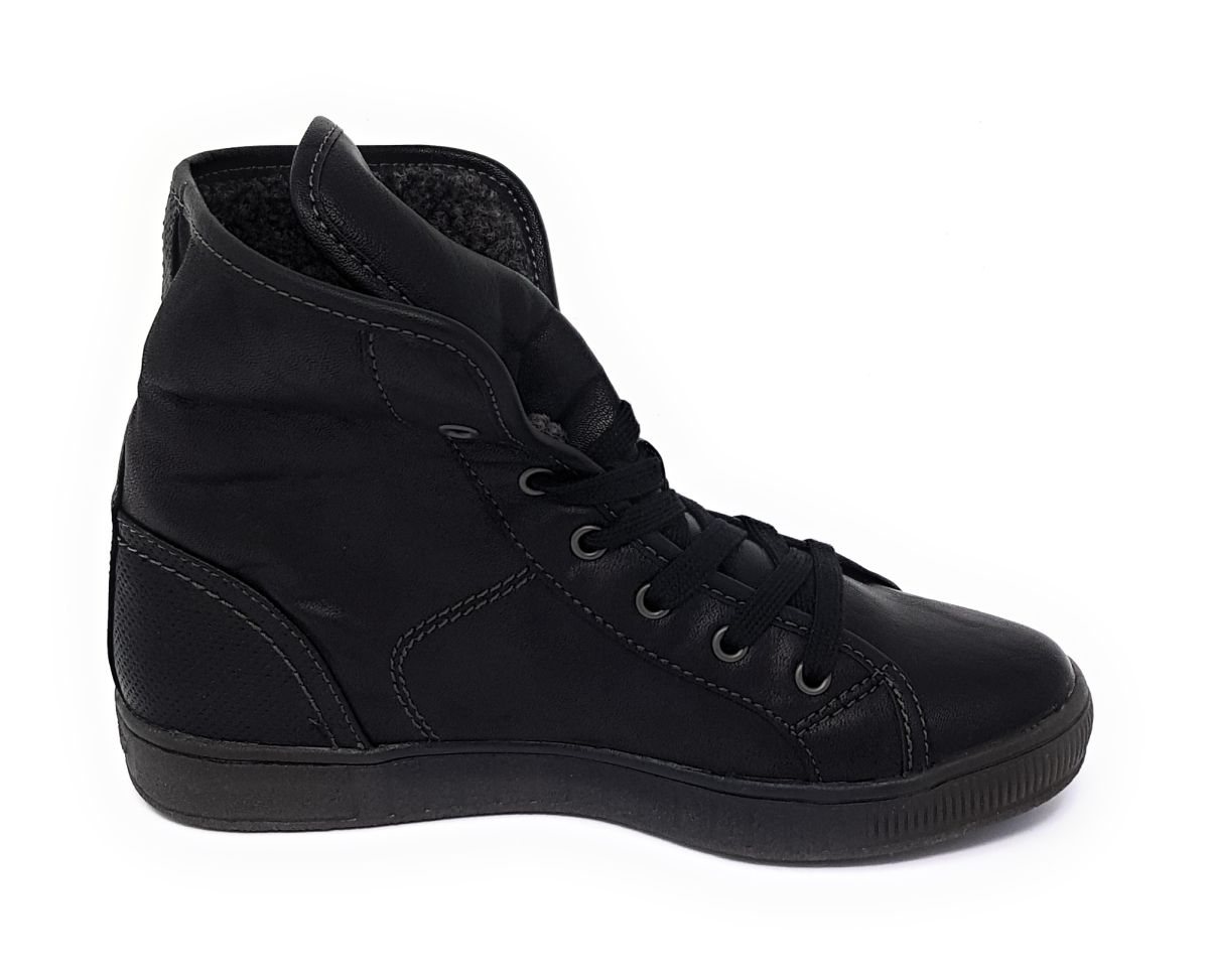 Dockers Damenschuhe Schnürstiefel Schwarz (black, Größe 41 EU)