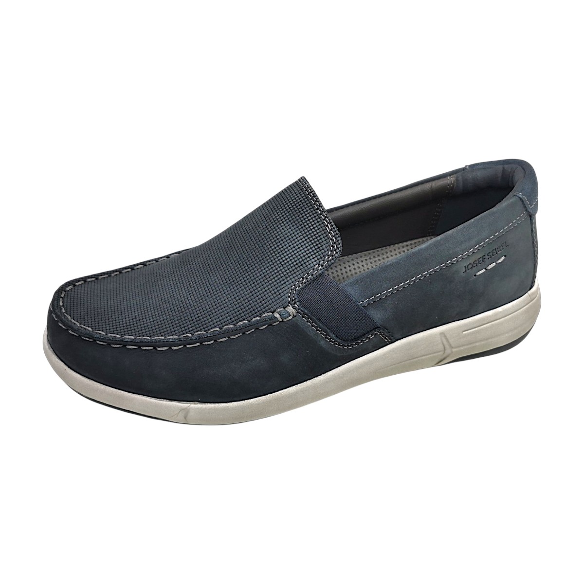 Josef Seibel Enrico 31 Herrenschuhe Slipper Blau Freizeit (indigo 525, Gr. 1:43)