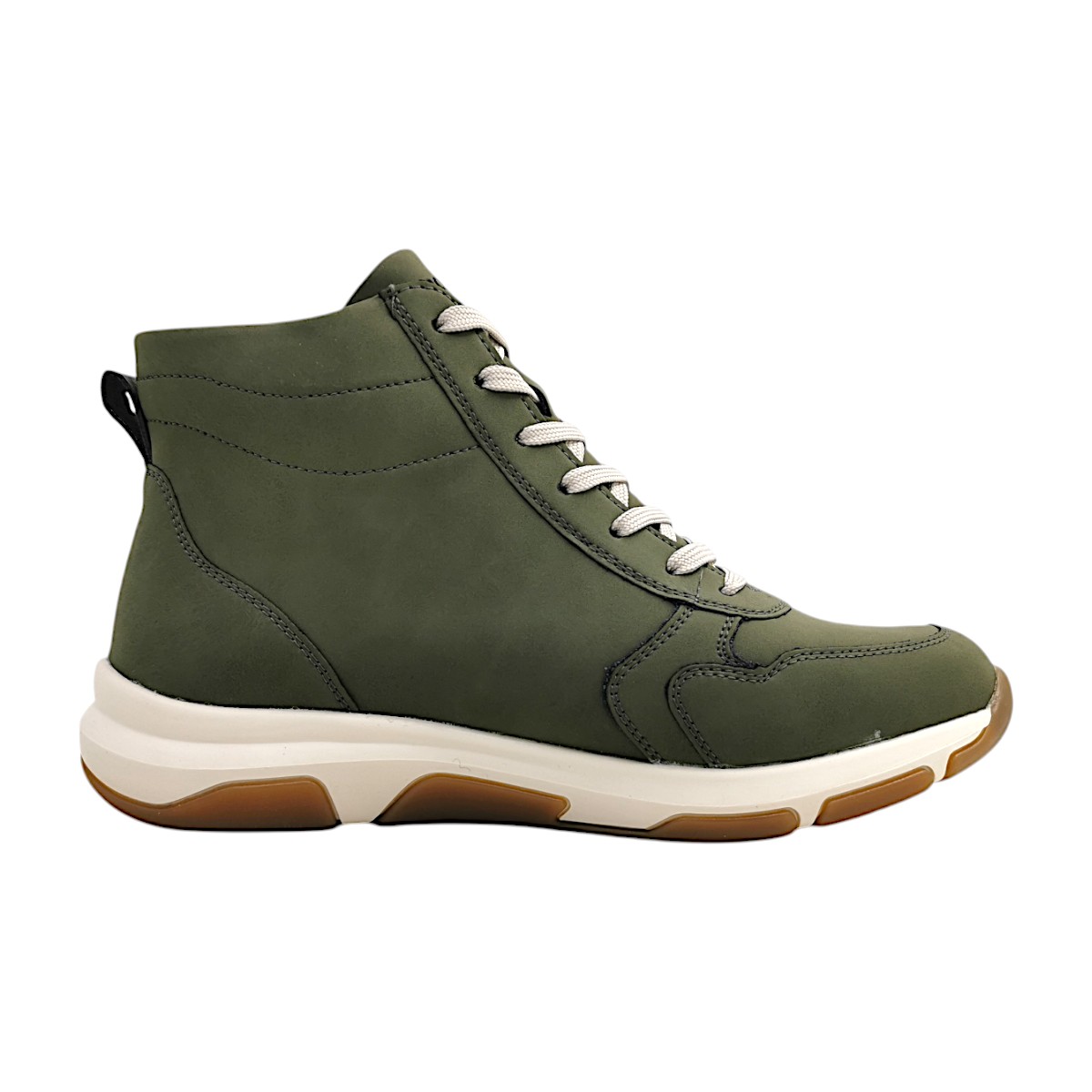 Remonte Damenschuhe Schnürstiefel Grün Freizeit (54 moor/forest, Größe 37 EU)