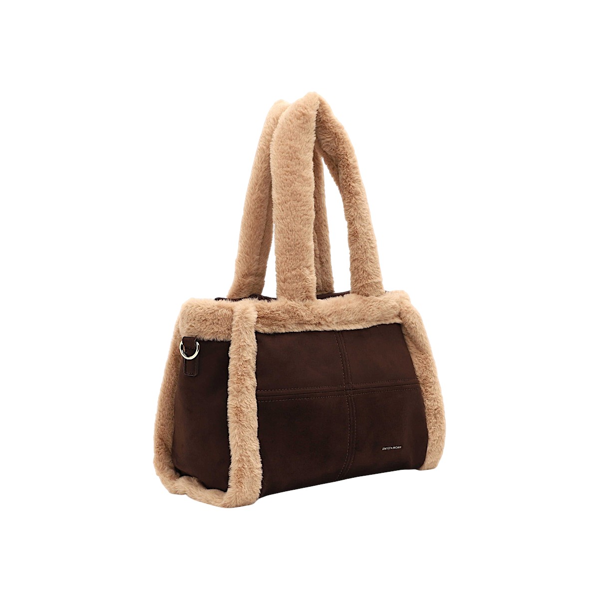 emily & noah Lisette Damenaccessoires Tasche Braun Freizeit (brown 200, Größe OneSize)