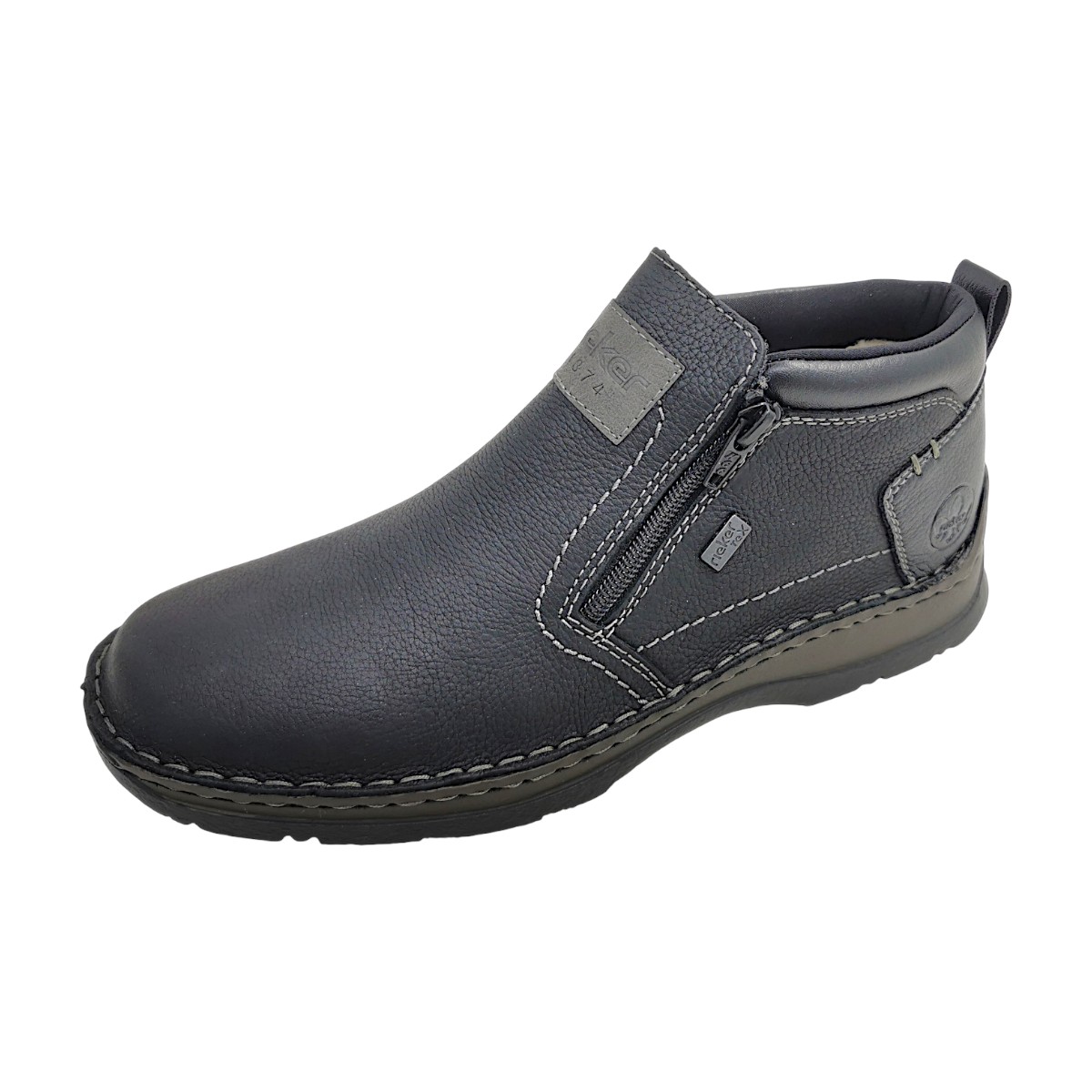 Rieker 05357-00 Schwarz schwarz/rauch/schwar