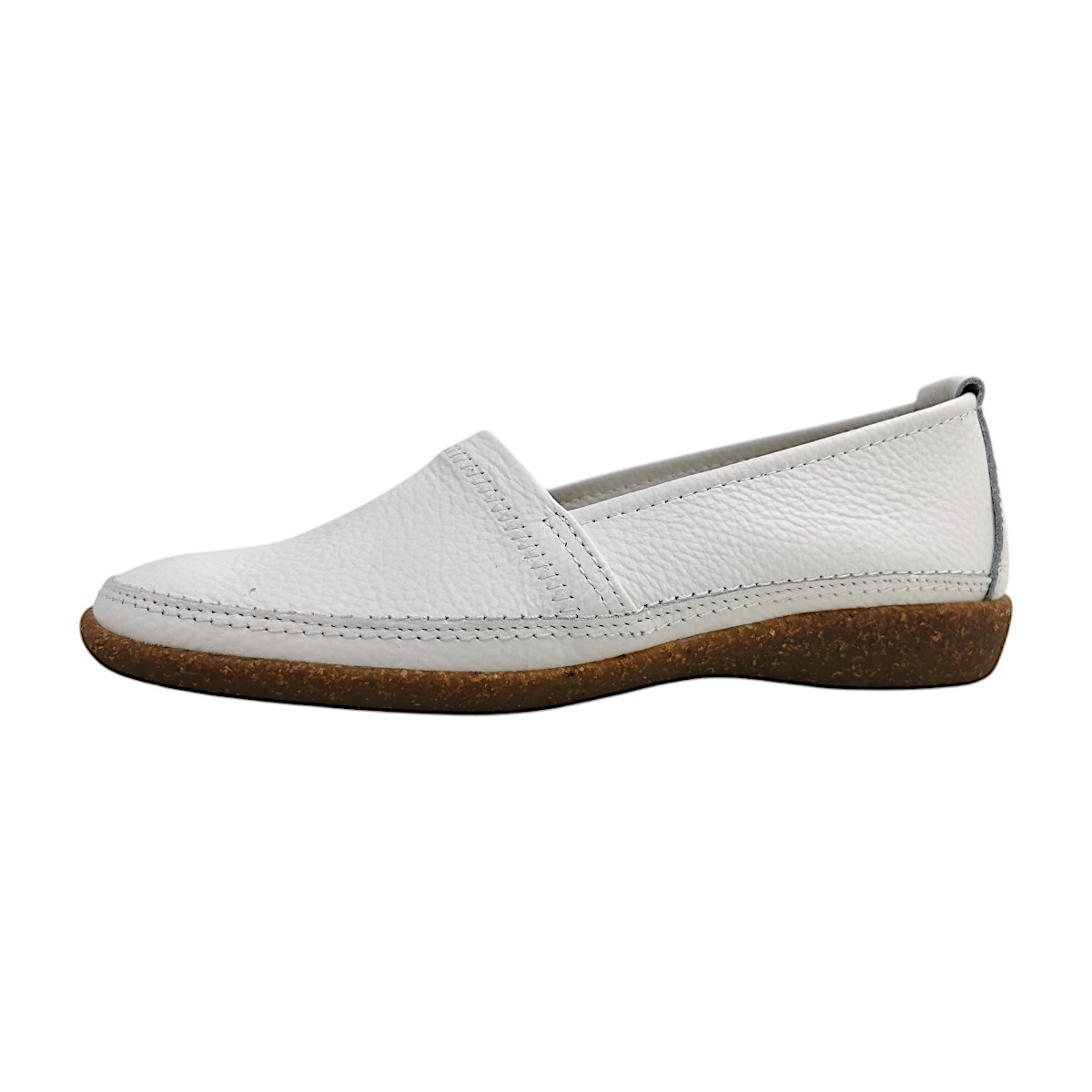 Aco Cindy04 Damenschuhe Halbschuhe Slipper Weiß Freizeit