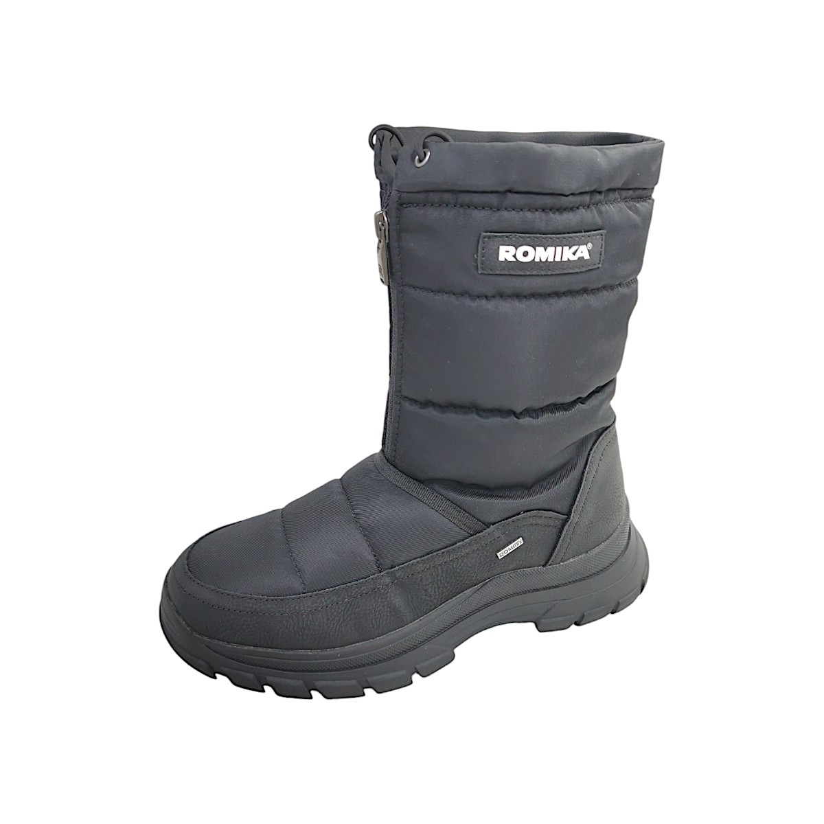 Romika Damenschuhe Gefüttert Winterstiefel Schwarz Freizeit (black, Größe 41 EU)