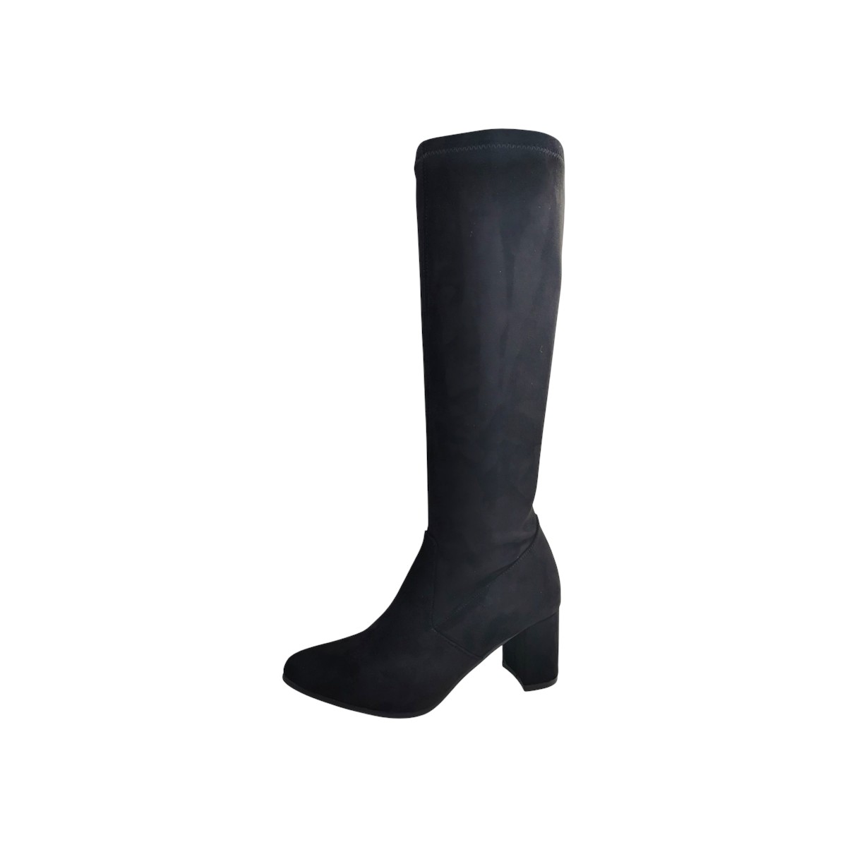 2 Go Fashion Damenschuhe Reißverschluss Schaftstiefel Schwarz Freizeit (schwarz 0009, Größe 38 EU)