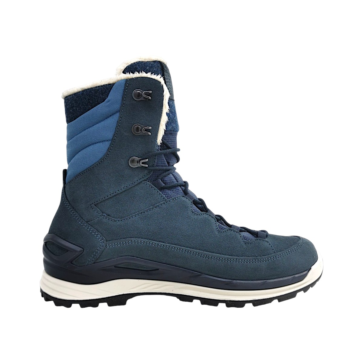 Lowa Calceta EVO GTX Ws Damenschuhe Winterstiefel Blau Freizeit (rauchblau/blau 6663, Größe 42.5 EU)