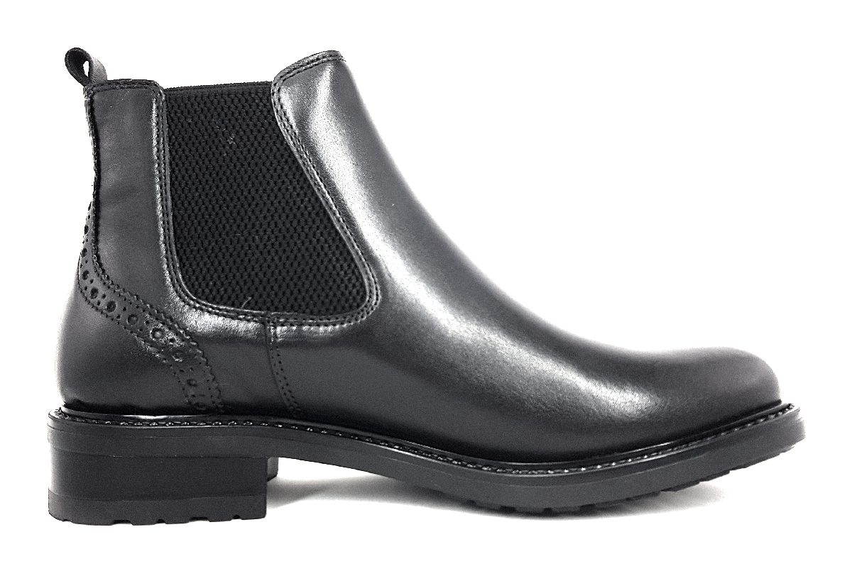 Ellen Blake Renata Damenschuhe Stiefeletten Schwarz Freizeit (Vit. Nero, Größe 37 EU)