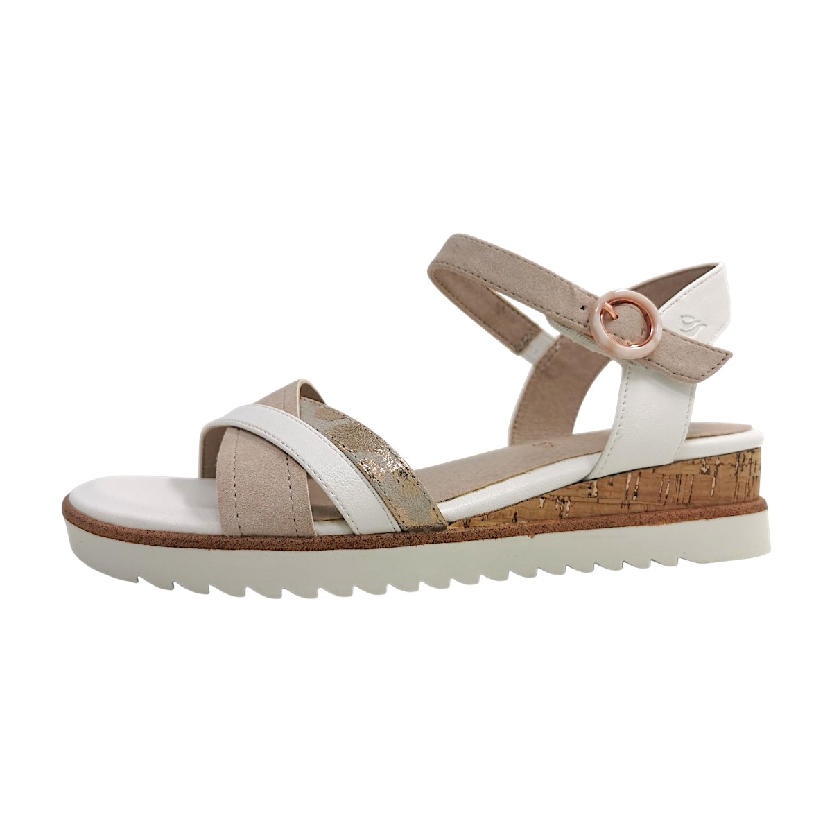 Jana Damenschuhe Sandalette Rosa Freizeit