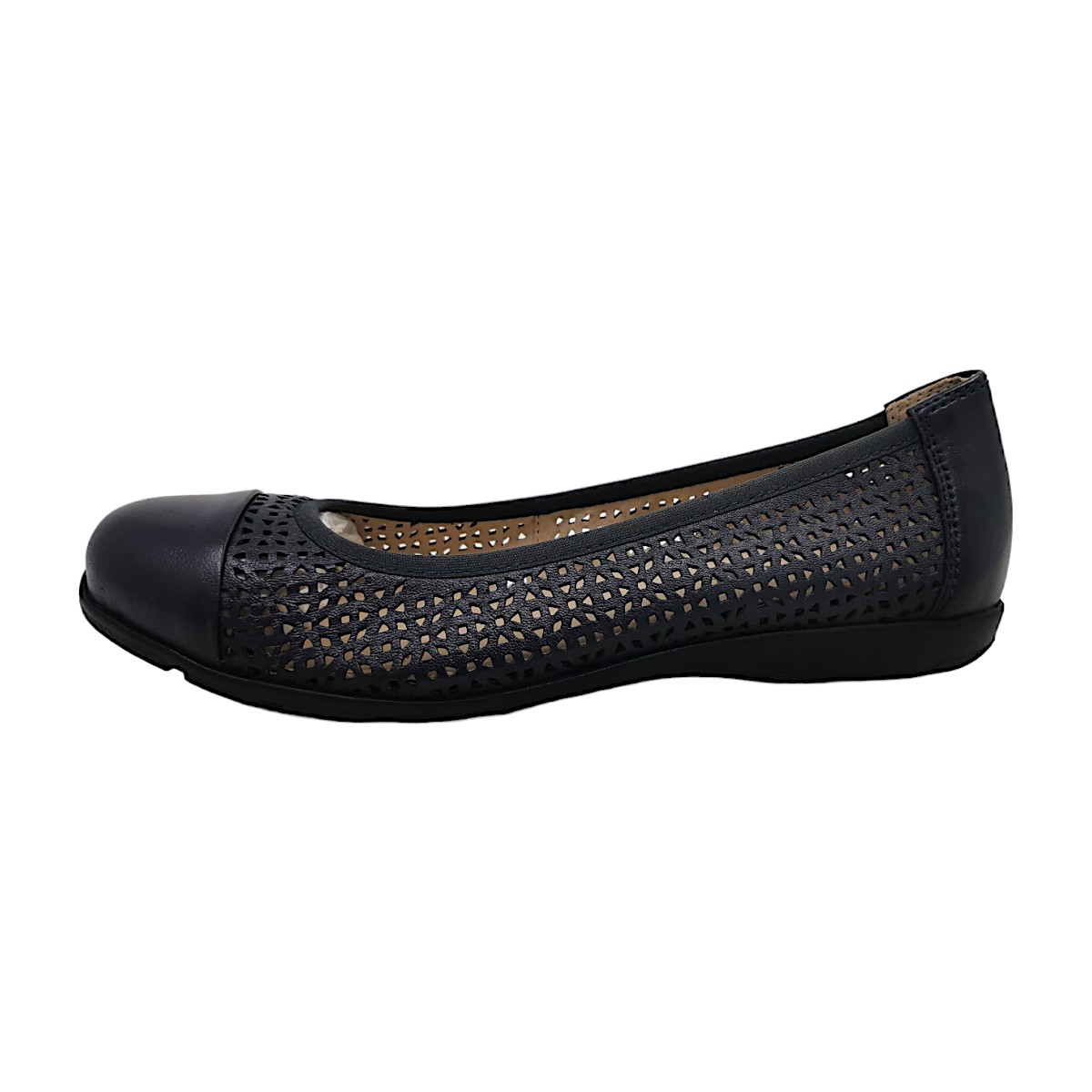 Caprice Damenschuhe Ballerina Blau Freizeit Caprice Damenschuhe Ballerina Blau Freizeit