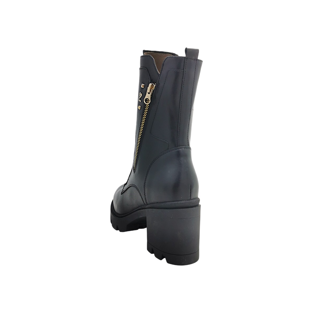 Nero Giardini Damenschuhe Schnürstiefelette Schwarz Freizeit (Nero 100, Größe 41 EU)