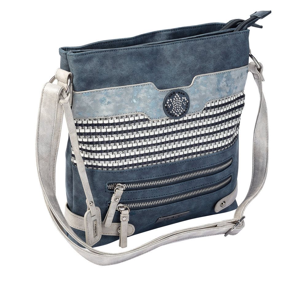 Rieker Damenaccessoires Accessoires Taschen Tasche Blau Freizeit (navy 16, Größe OneSize)