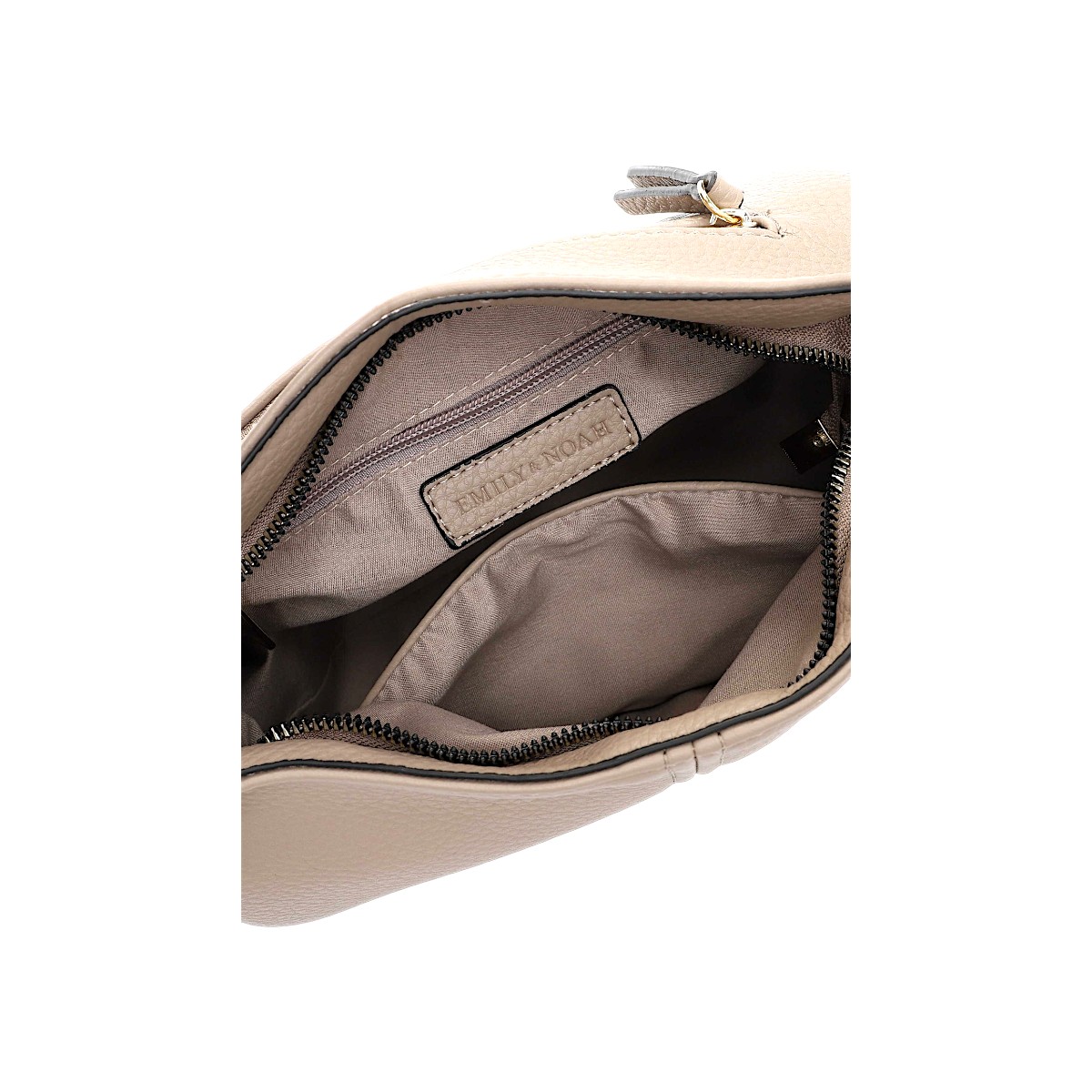 emily & noah Damenaccessoires Tasche Beige Freizeit (Taupe 900, Größe OneSize)