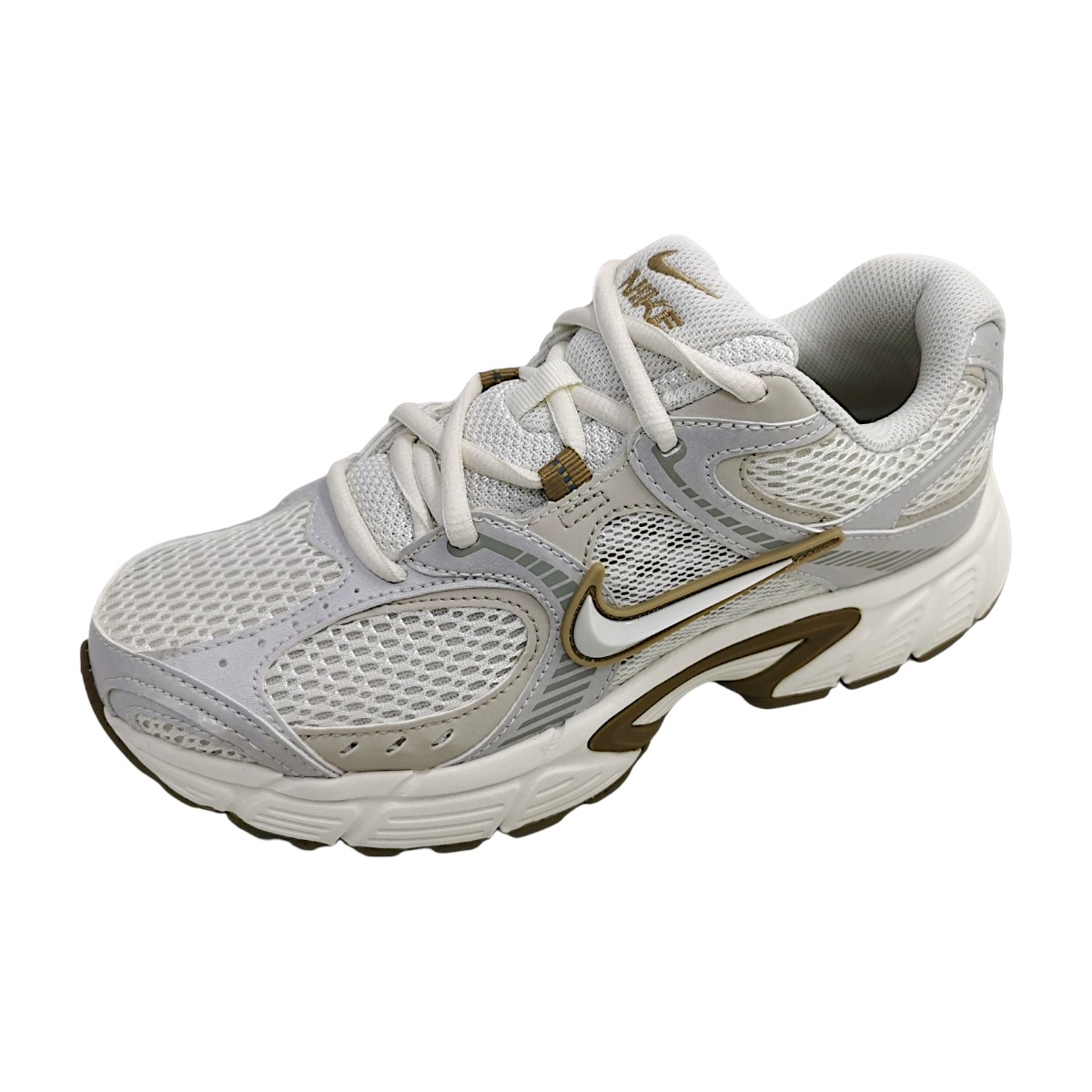 Nike V5 RNR Sportschuhe Damen Trainingsschuhe Laufschuh Beige Sport (beige 115, Gr. 5:7)