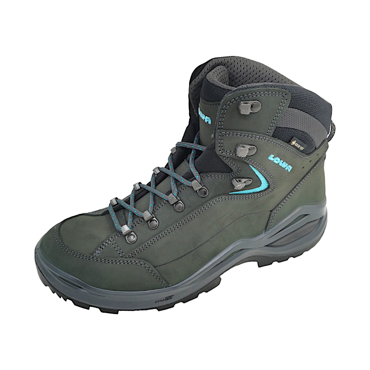 Lowa RENEGADE EVO GTX MID Ws 321916/9368 Grau asphalt/türkis 9368