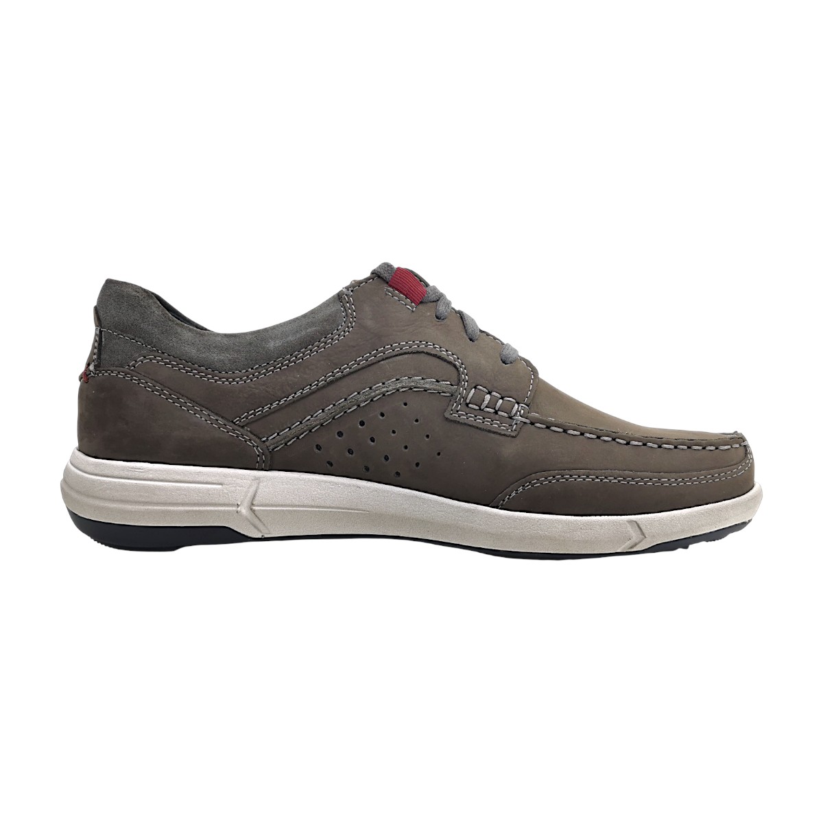 Josef Seibel Enrico 25 Herrenschuhe Schnürschuhe Braun Freizeit (granit kombi 741, Gr. 1:44)