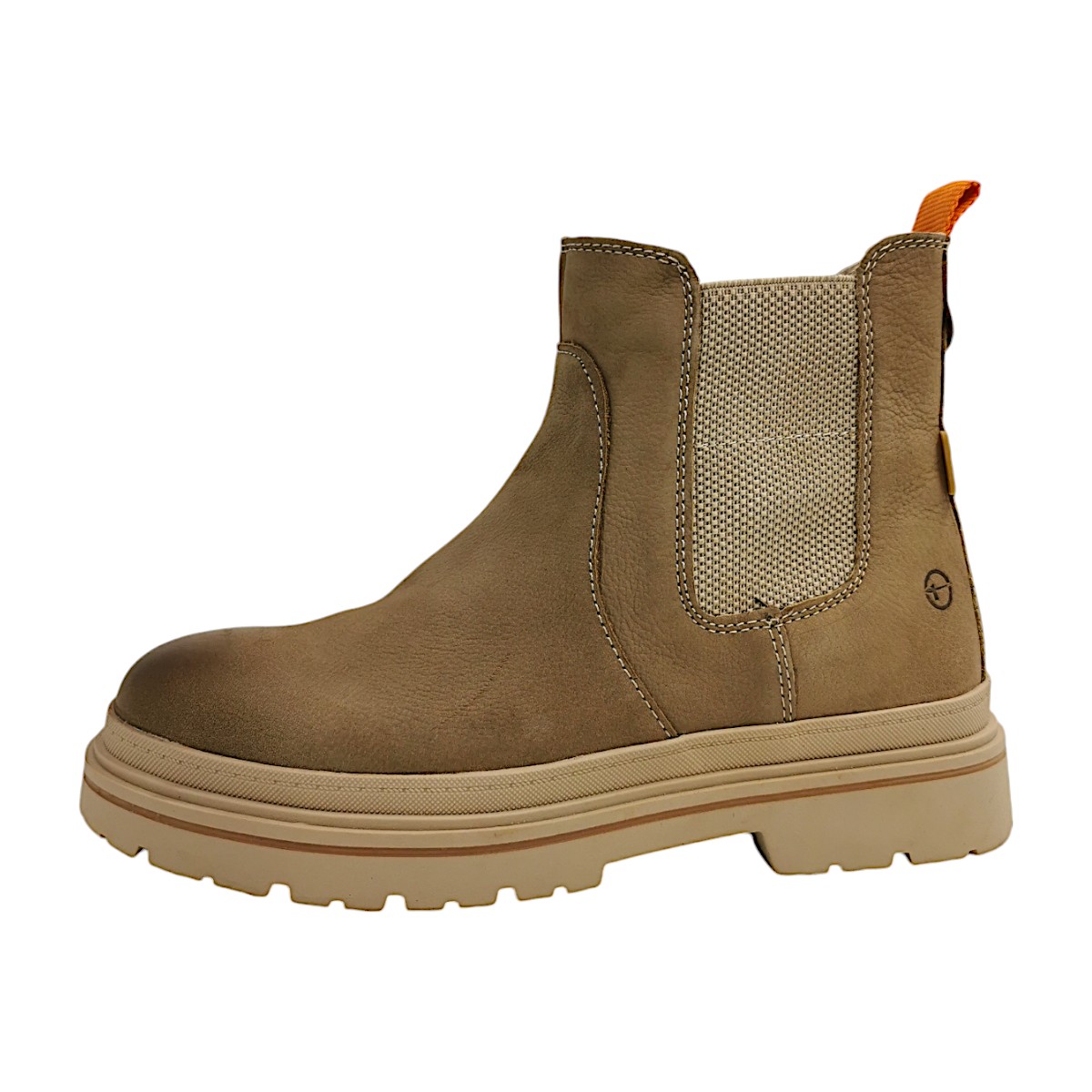 Tamaris Comfort Damenschuhe Reißverschluss Schaftstiefel Braun Freizeit
