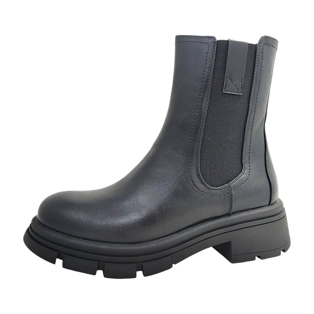 Taxi Damenschuhe Stiefel Reißverschluss Stiefel Schwarz Freizeit