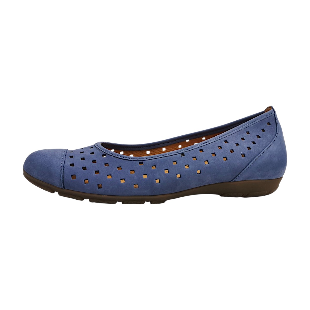 Gabor Damenschuhe Ballerina Blau Freizeit