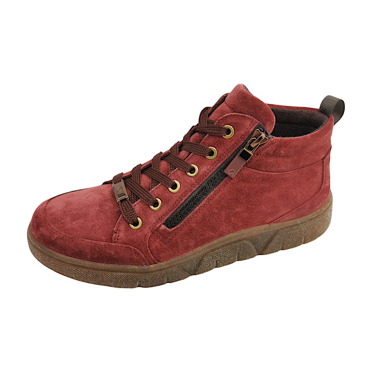 Ara ROM-SPORT Damenschuhe Stiefel Schnürer Rot Freizeit (87 burgundy, Größe 37.5 EU)