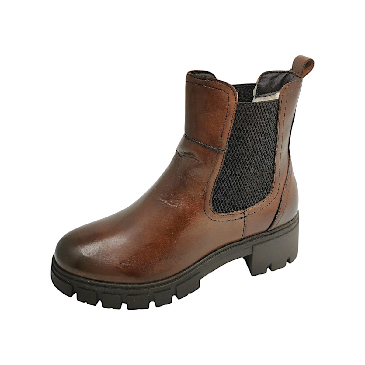 Ellen Blake Imperia Damenschuhe Schaftstiefel Braun Freizeit (Marrone, Größe 37 EU)