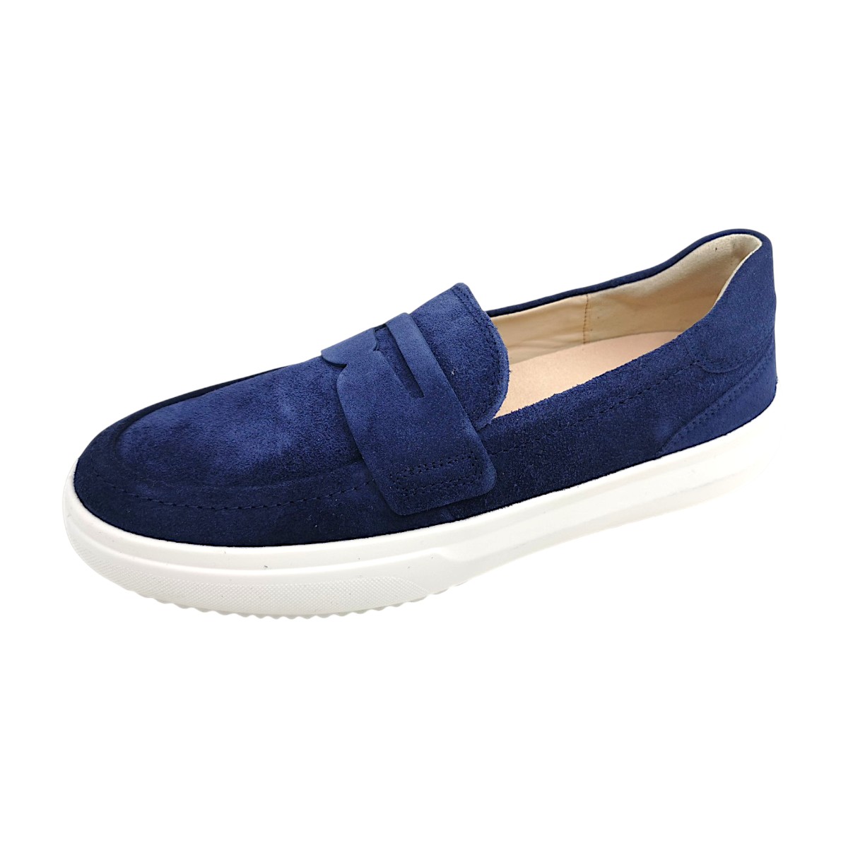 Gabor Damenschuhe Halbschuhe Slipper Blau Freizeit (Marine, Größe 41 EU)