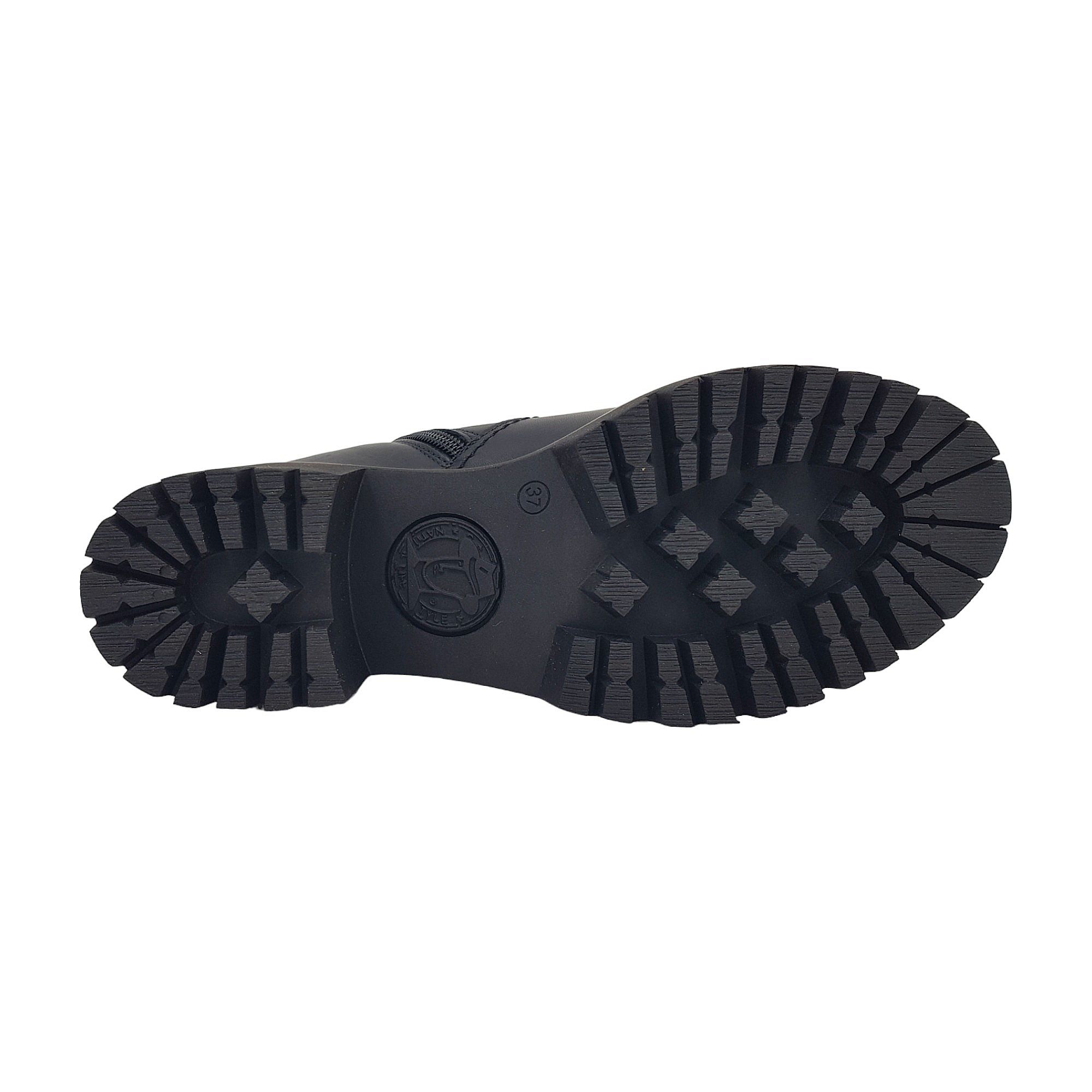 Panama Jack Damenschuhe Stiefel Reißverschluss Schwarz Freizeit (black, Größe 41 EU)
